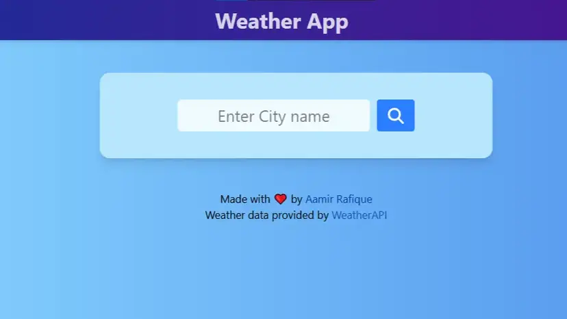 Weather App